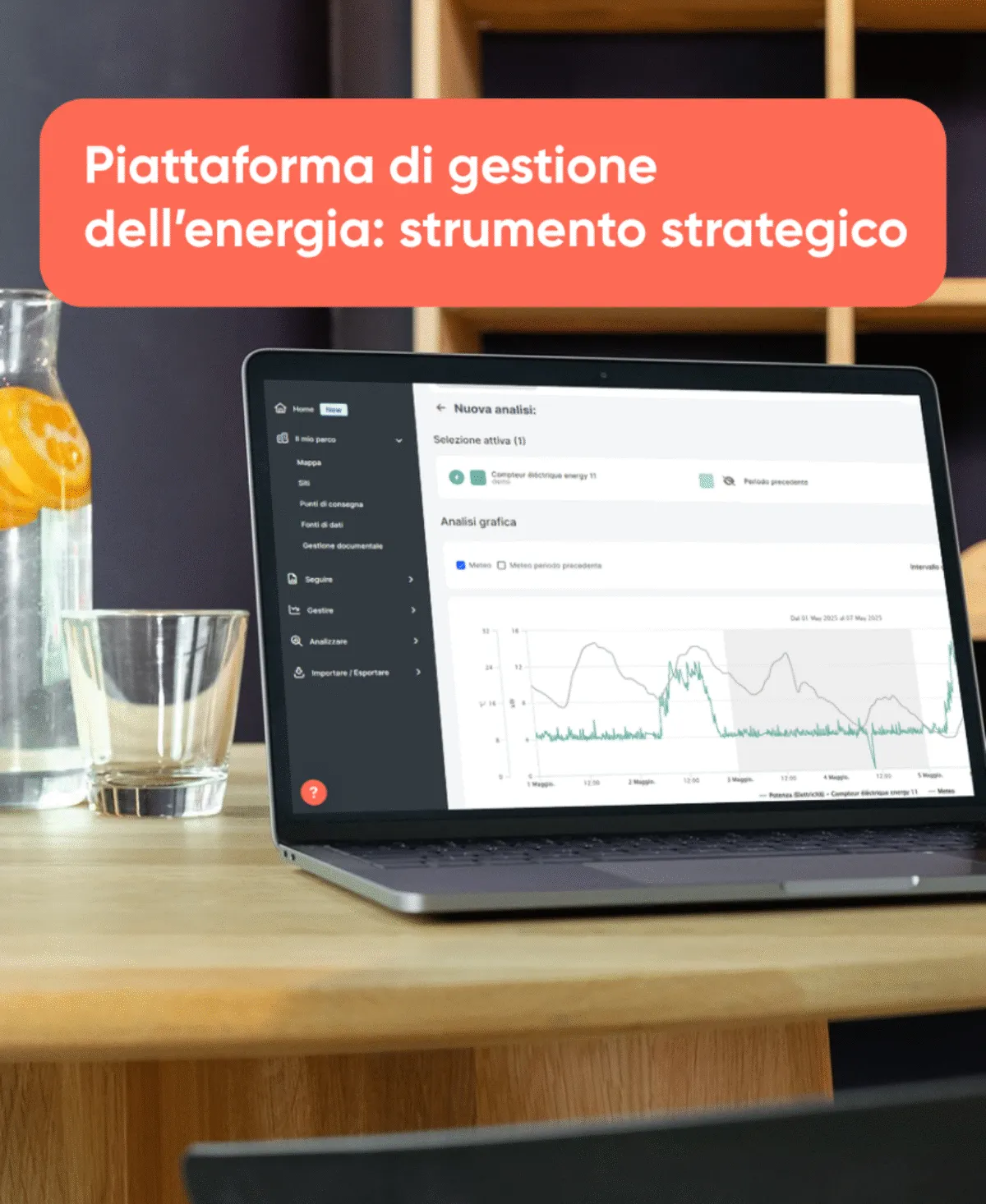 Piattaforma di gestione dell’energia: strumento strategico