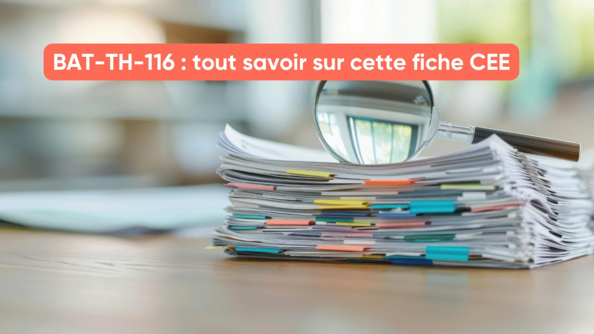 BAT-TH-116 : tout savoir sur cette fiche CEE