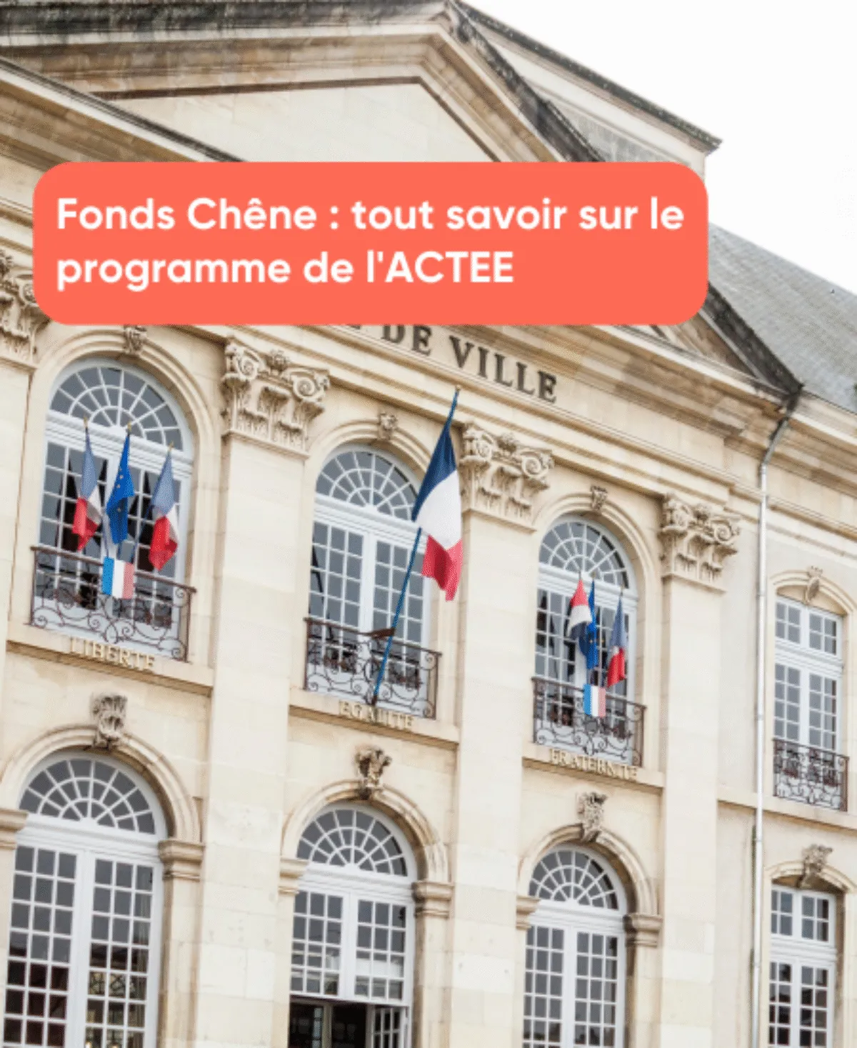 fonds chêne programme ACTEE