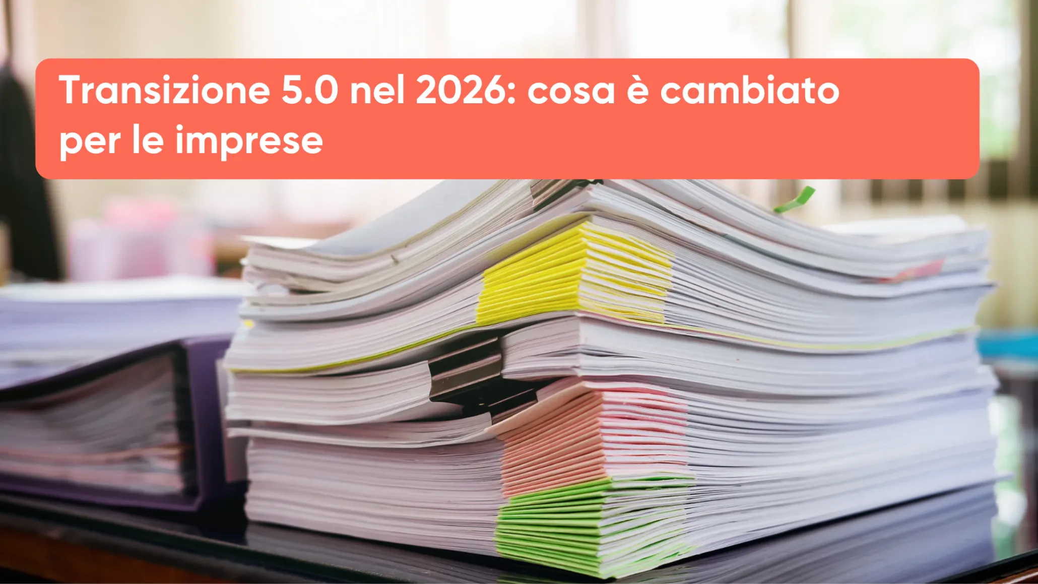 Transizione 5.0 nel 2026_ cosa è cambiato per le imprese