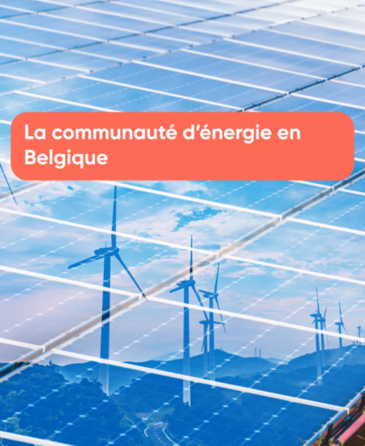 La communauté d’énergie en Belgique