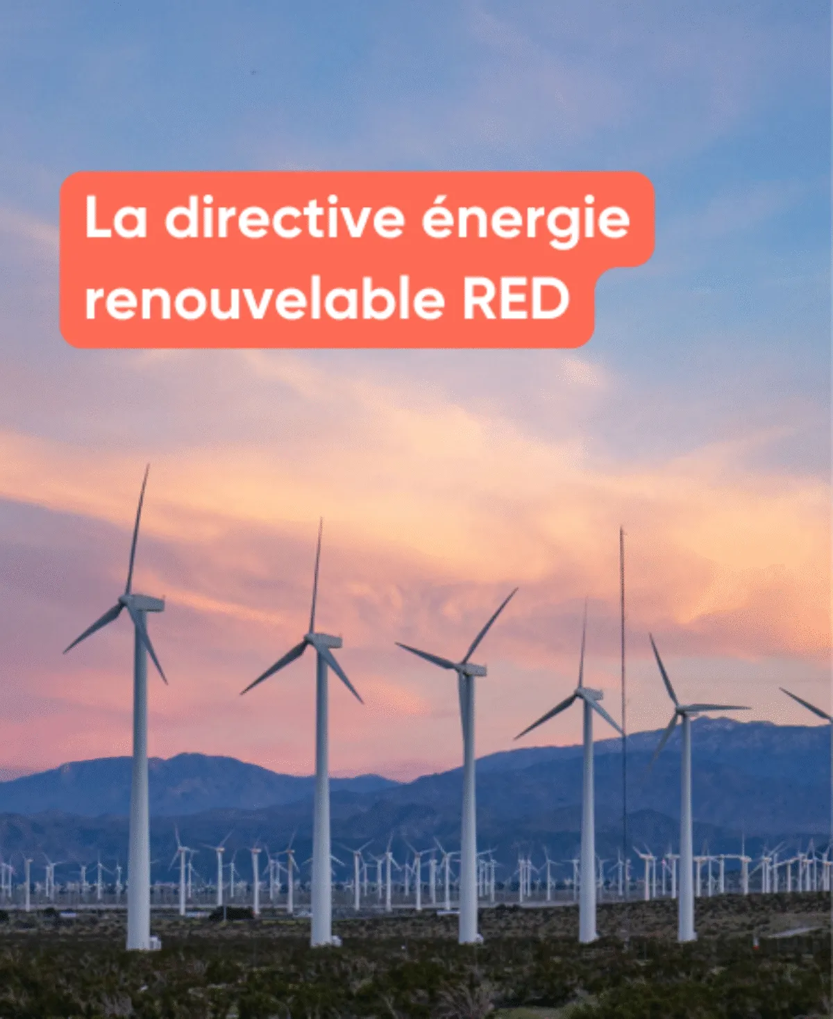 La directive énergie renouvelable RED Belgique