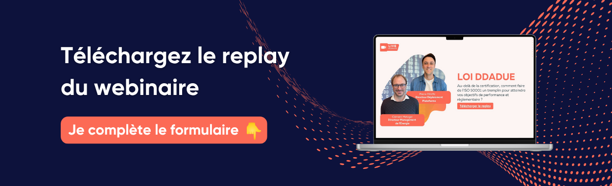 Webinaire ISO 50001