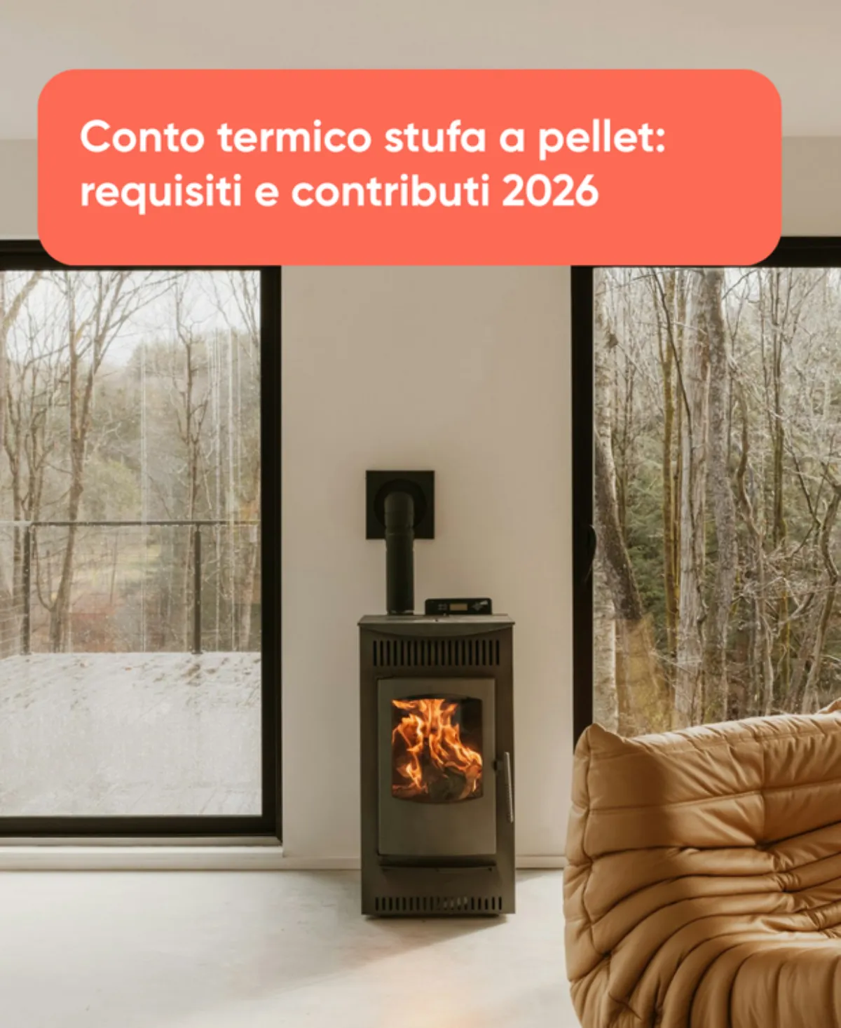 Conto termico stufa a pellet requisiti e contributi 2026